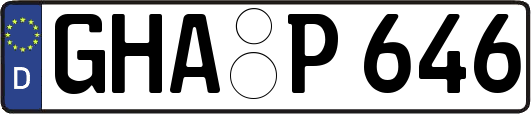 GHA-P646