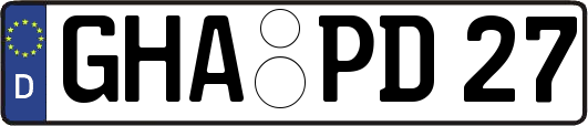 GHA-PD27