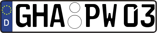 GHA-PW03