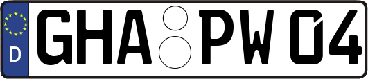 GHA-PW04