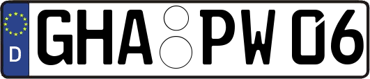 GHA-PW06