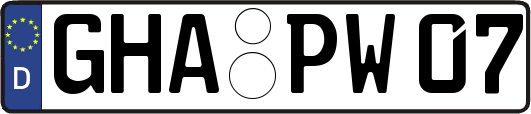 GHA-PW07