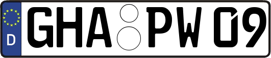 GHA-PW09