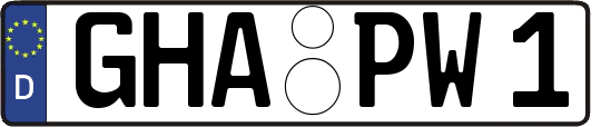 GHA-PW1