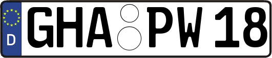 GHA-PW18