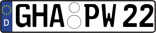GHA-PW22