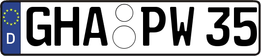GHA-PW35