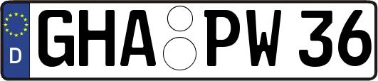 GHA-PW36