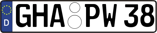 GHA-PW38