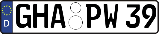 GHA-PW39