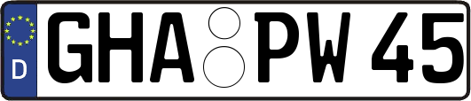 GHA-PW45