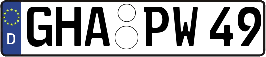 GHA-PW49