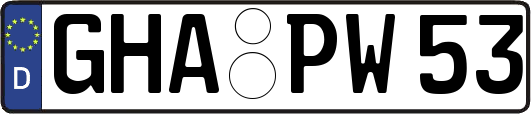 GHA-PW53