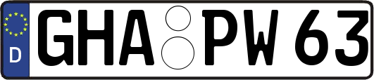 GHA-PW63