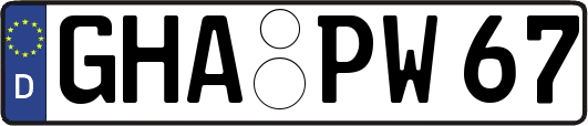 GHA-PW67