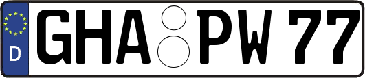 GHA-PW77