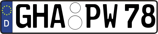 GHA-PW78