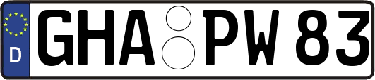 GHA-PW83