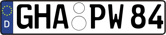 GHA-PW84