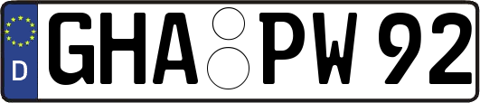 GHA-PW92
