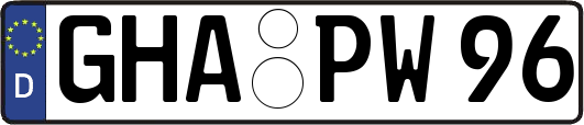 GHA-PW96