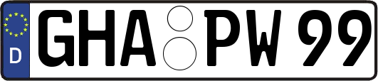 GHA-PW99