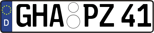 GHA-PZ41