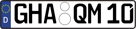GHA-QM10