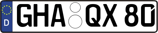 GHA-QX80