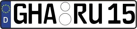 GHA-RU15