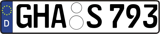 GHA-S793