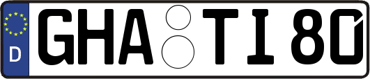 GHA-TI80