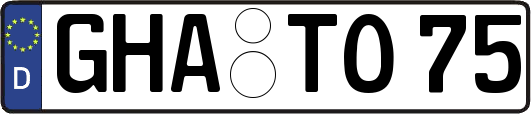 GHA-TO75