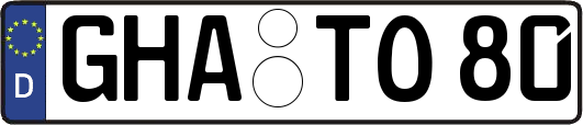 GHA-TO80