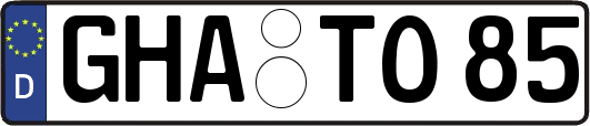GHA-TO85