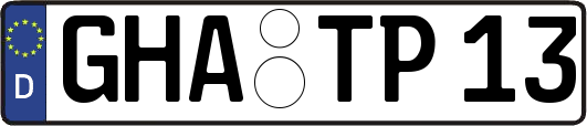 GHA-TP13