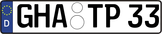 GHA-TP33