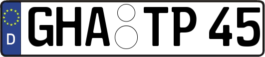 GHA-TP45