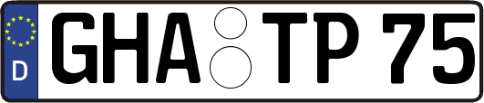 GHA-TP75