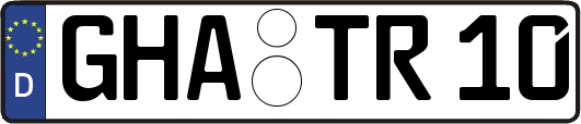 GHA-TR10