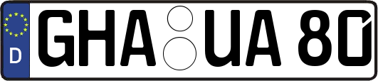 GHA-UA80