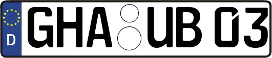 GHA-UB03