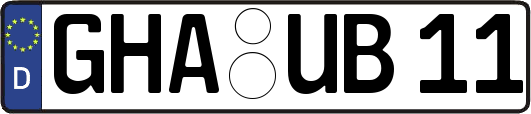 GHA-UB11