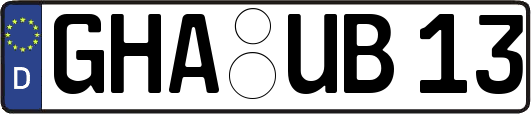 GHA-UB13