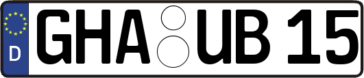 GHA-UB15