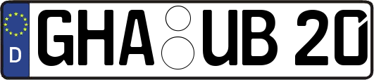 GHA-UB20