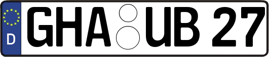 GHA-UB27