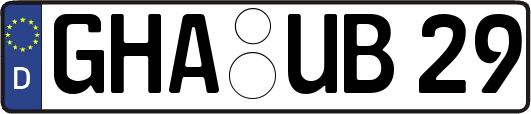 GHA-UB29