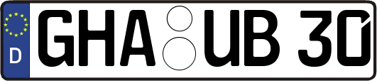 GHA-UB30