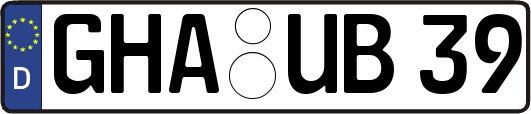 GHA-UB39
